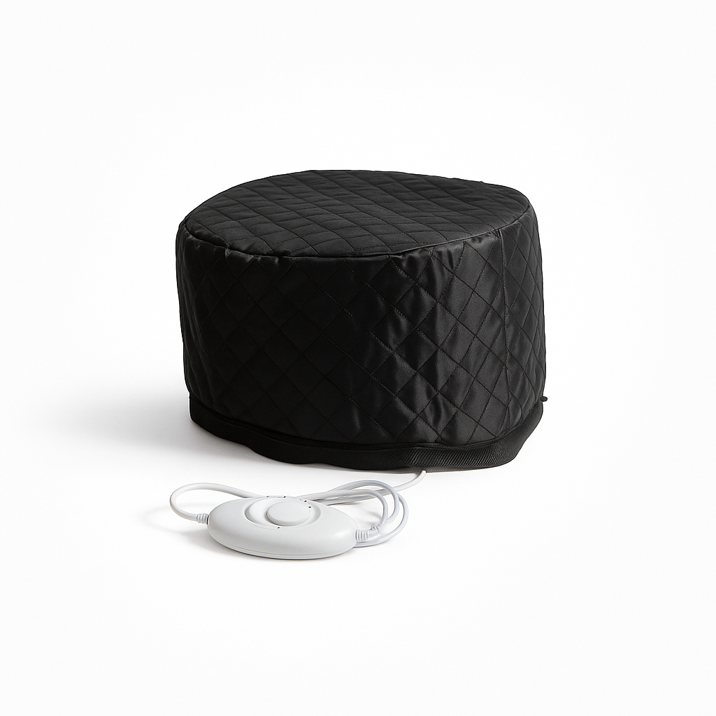 Bonnet Thermique Électrique pour le Traitement des Cheveux - Shine Solution