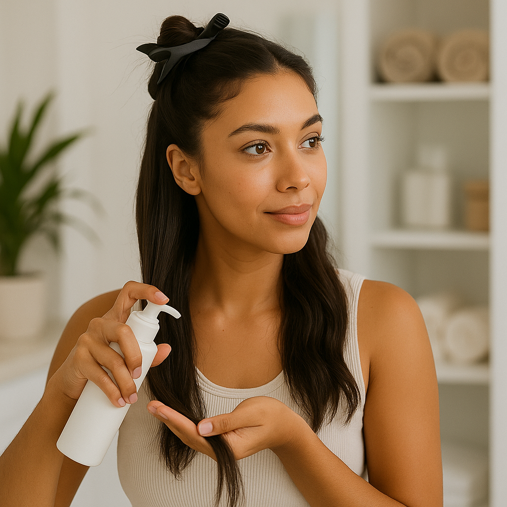 Pinces Sépare-Mèches Noires x4 - Shine Solution