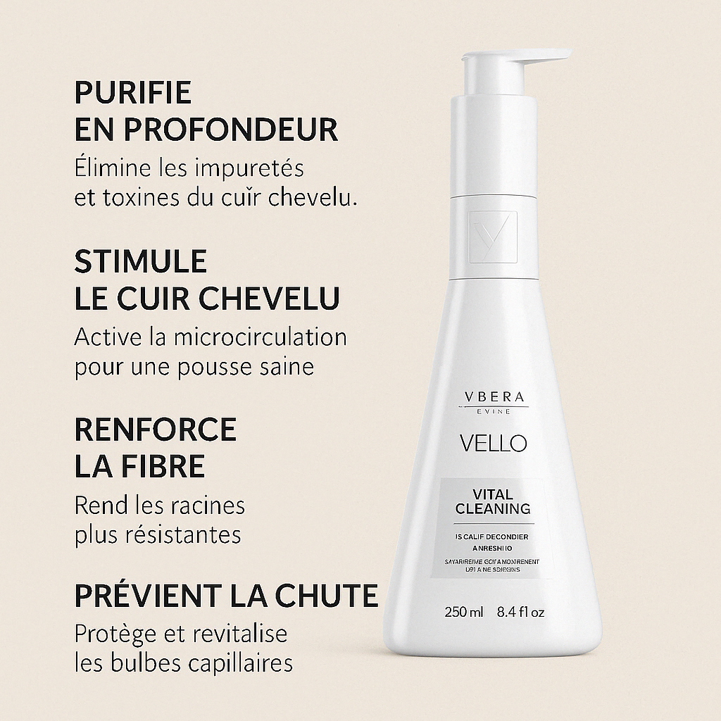 Ybera Vello - Vital Cleaning Shampoo – 250 ml