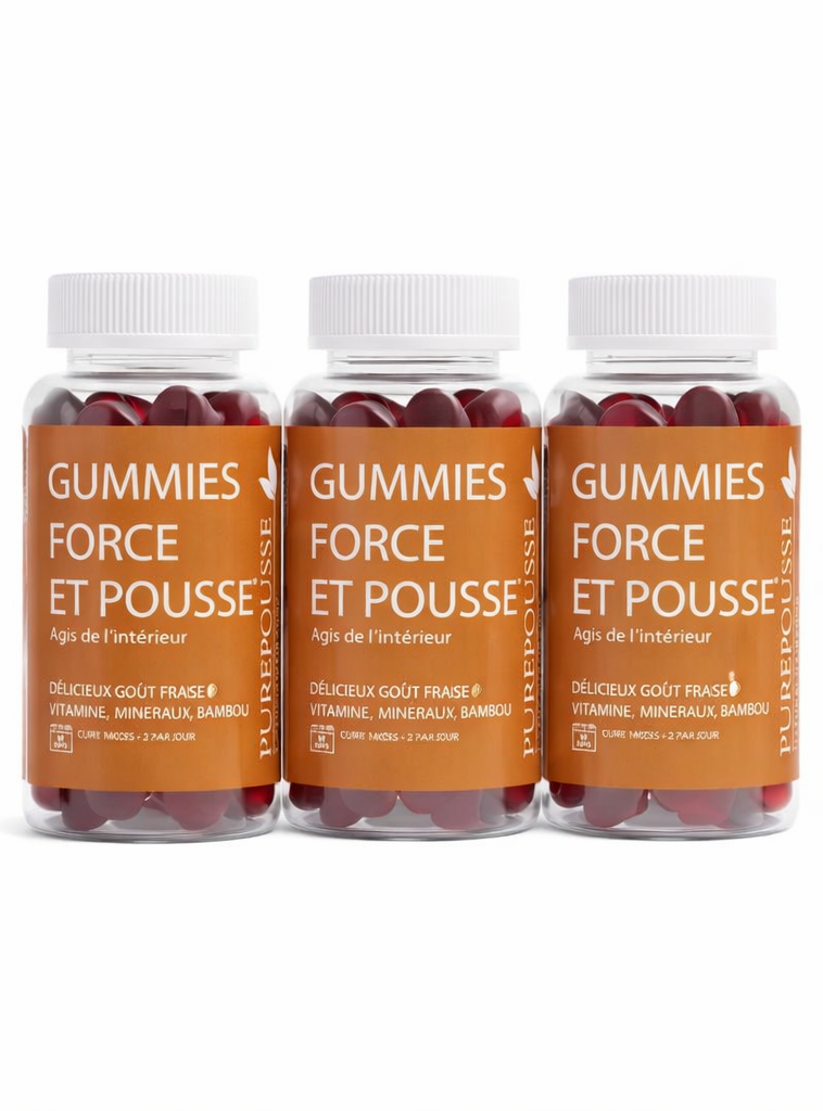 Gummies Pousse (CURE 3 MOIS)
